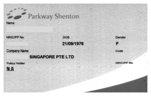 Parkway Shenton Card